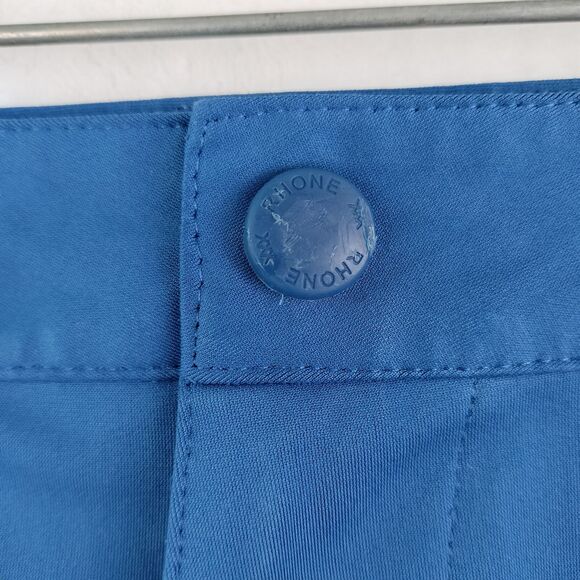 Rhone Commuter Shorts Mens Size 38 Blue Chino 9" Performance Casual Golf 100273 - Picture 4 of 14